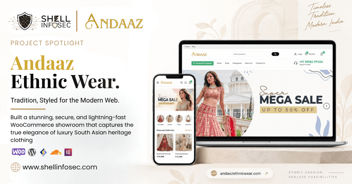 Andaaz Ethnic Wear E-Commerce Engine